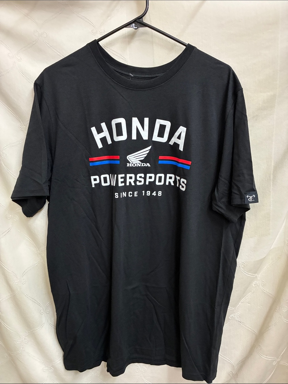 Men’s Black Honda Powersports Logo T-Shirt